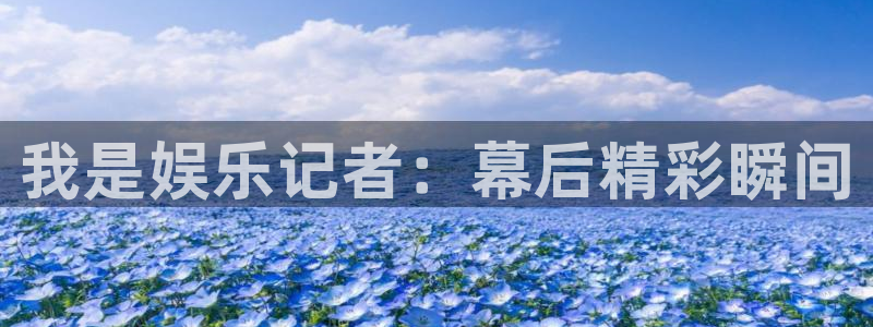 福建银河娱乐机电股份公司：我是娱乐记者：幕后精彩瞬间